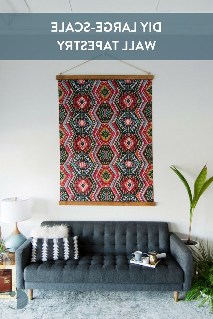 Featured Photo of Large Fabric Wall Art