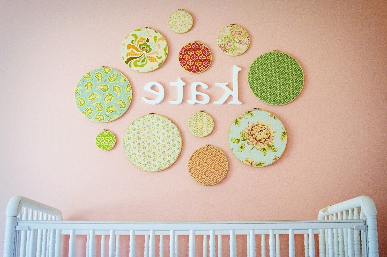 Featured Photo of Baby Nursery Fabric Wall Art
