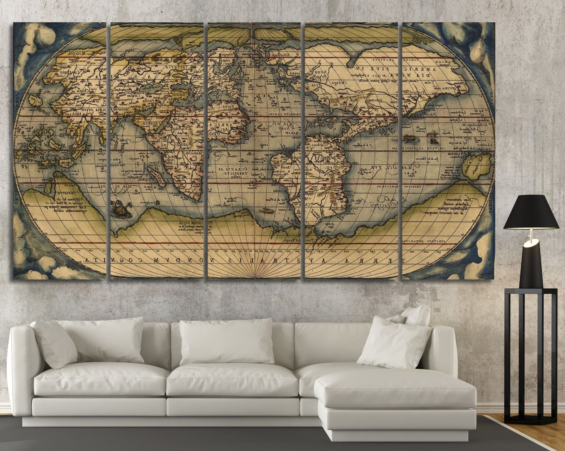 Featured Photo of Maps Wall Art