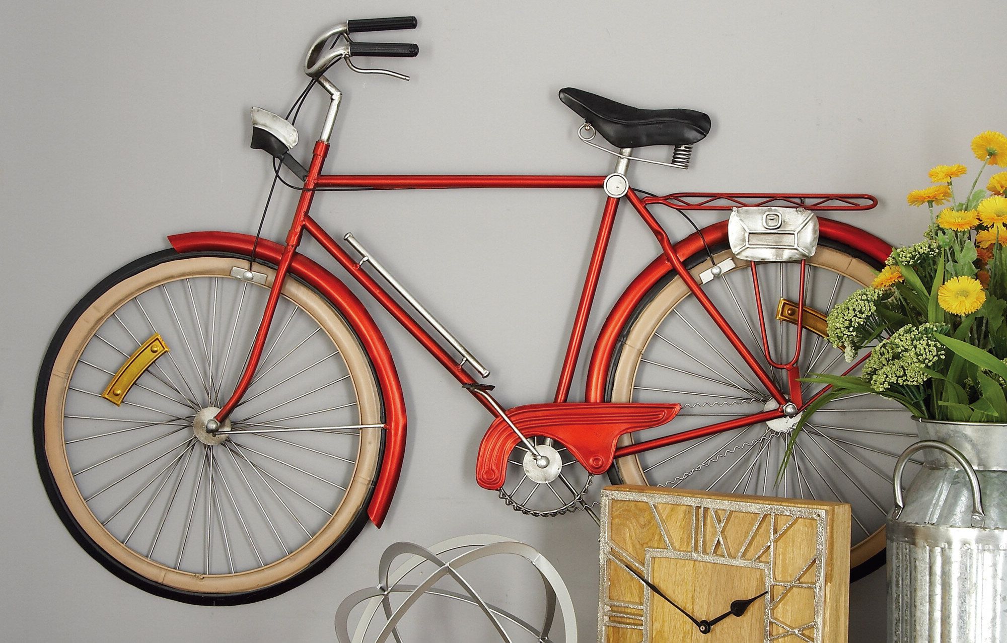 Featured Photo of Metal Bicycle Wall Decor