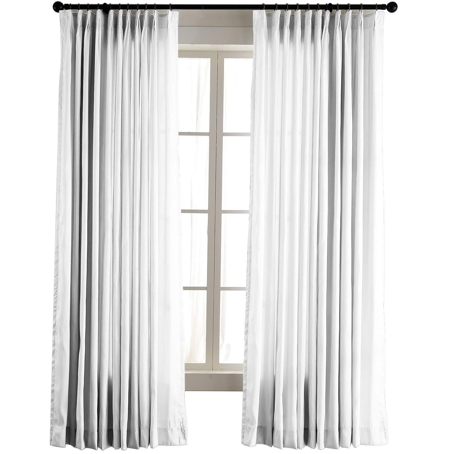 Featured Photo of Vintage Textured Faux Dupioni Silk Curtain Panels