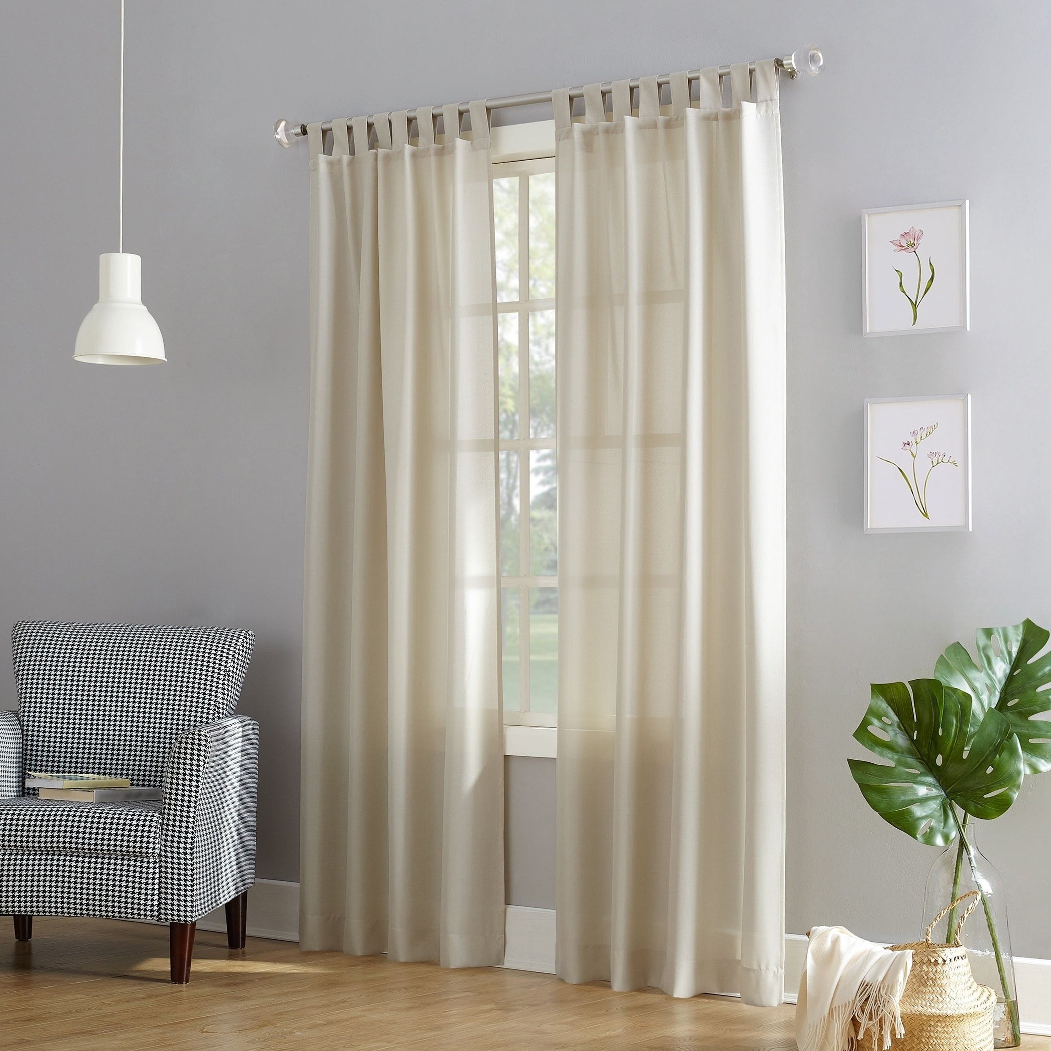 Featured Photo of Jacob Tab Top Single Curtain Panels