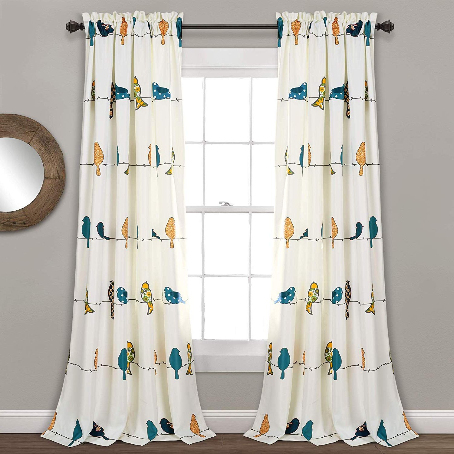 Featured Photo of Rowley Birds Room Darkening Curtain Panel Pairs