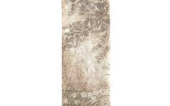Blended Fabric Hidden Garden Chinoiserie Wall Hangings with Rod