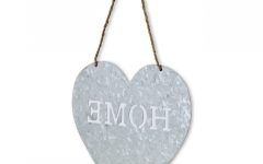 Heart Shaped "home" Sign Wall Décor