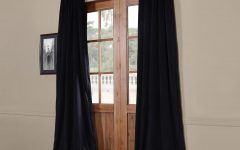 Signature Pinch-pleated Blackout Solid Velvet Curtain Panels