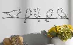 Rioux Birds on a Wire Wall Decor