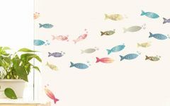 Fish Decals for Bathroom