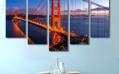 Golden Gate Bridge Canvas Wall Art