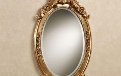 Antique Oval Wall Mirrors