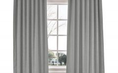 Luxury Collection Faux Leather Blackout Single Curtain Panels