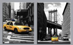 Black and White New York Canvas Wall Art