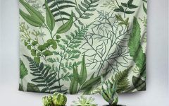 Blended Fabric Leaf Wall Hangings