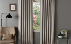 Thermal Rod Pocket Blackout Curtain Panel Pairs