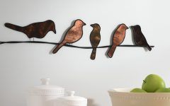 Birds on a Wire Wall Decor