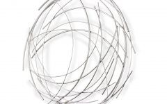 Contemporary Abstract Round Wall Decor