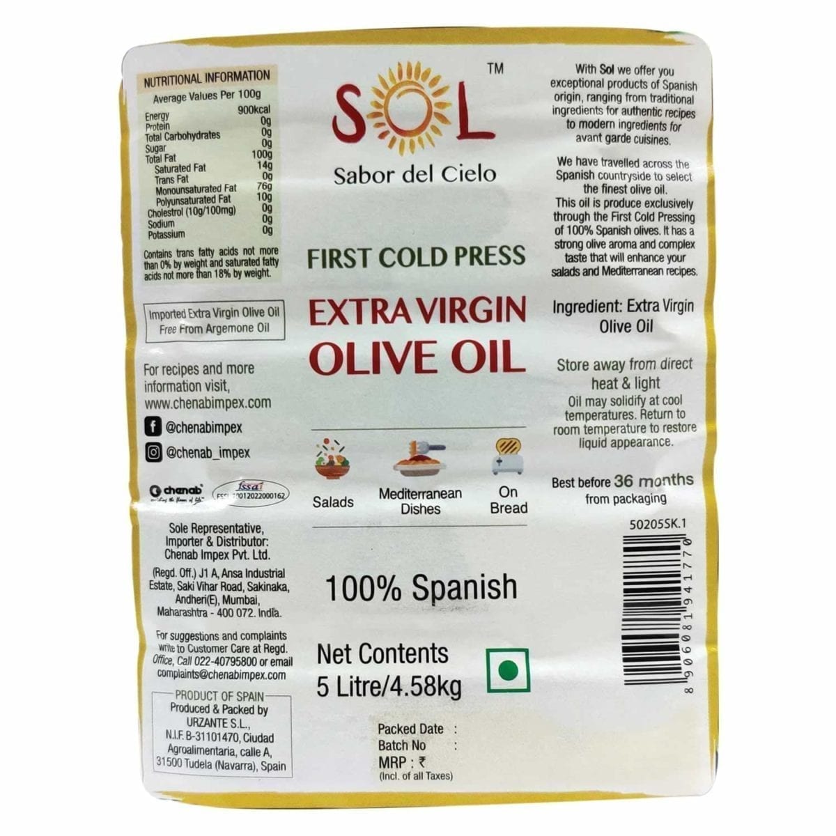 sol-100-spanish-extra-virgin-olive-oil-500ml-chenab-gourmet