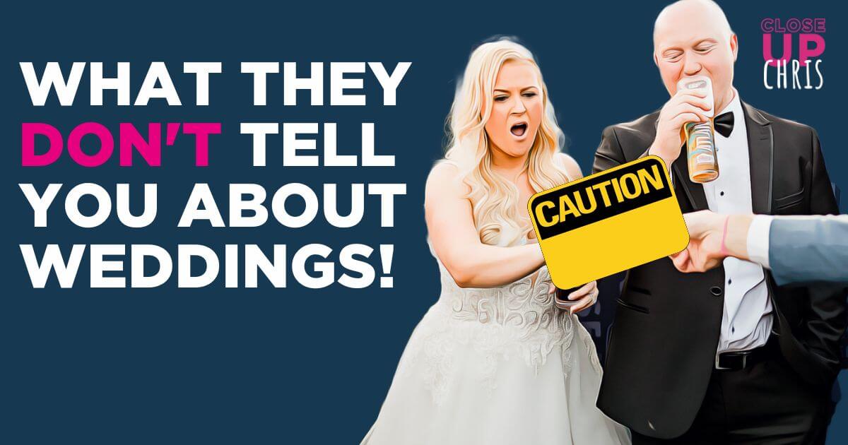 what they don't tell you about weddings