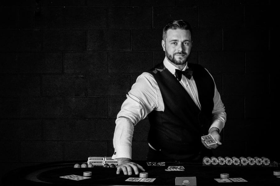 host a memorable party with the Crooked Croupier