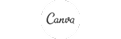 Canva logo white