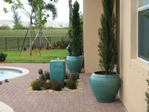 Customer Landscape Design Flowerpot