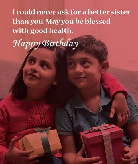 Sister Birthday Wishes In Hindi
