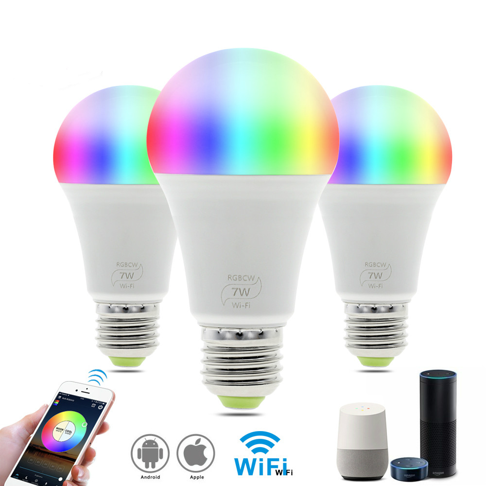 Smart Wi-Fi LED Bulb work with