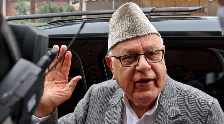 Farooq speaks to Rajnath Singh about the tense situation in Kashmir Valley
