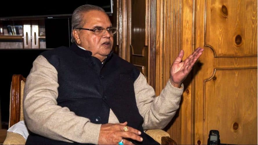 No Need To Panic, Induction Of Forces Only In The Context Of Conducting Election : J&K Governor