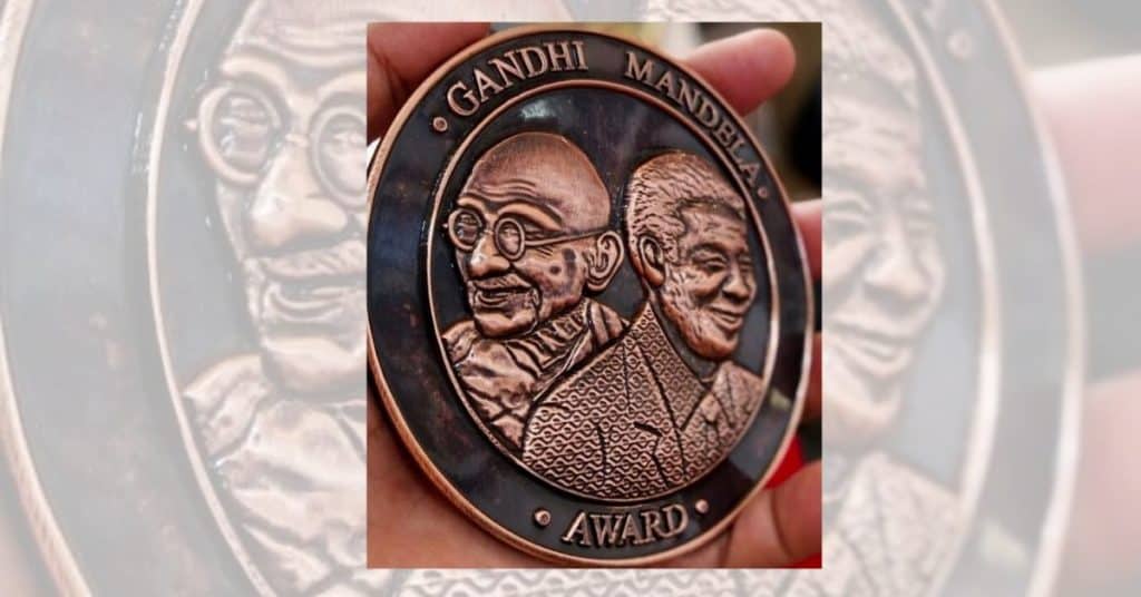 Gandhi Mandela Award 2019, an initiative to commemorate All Time World Pioneers