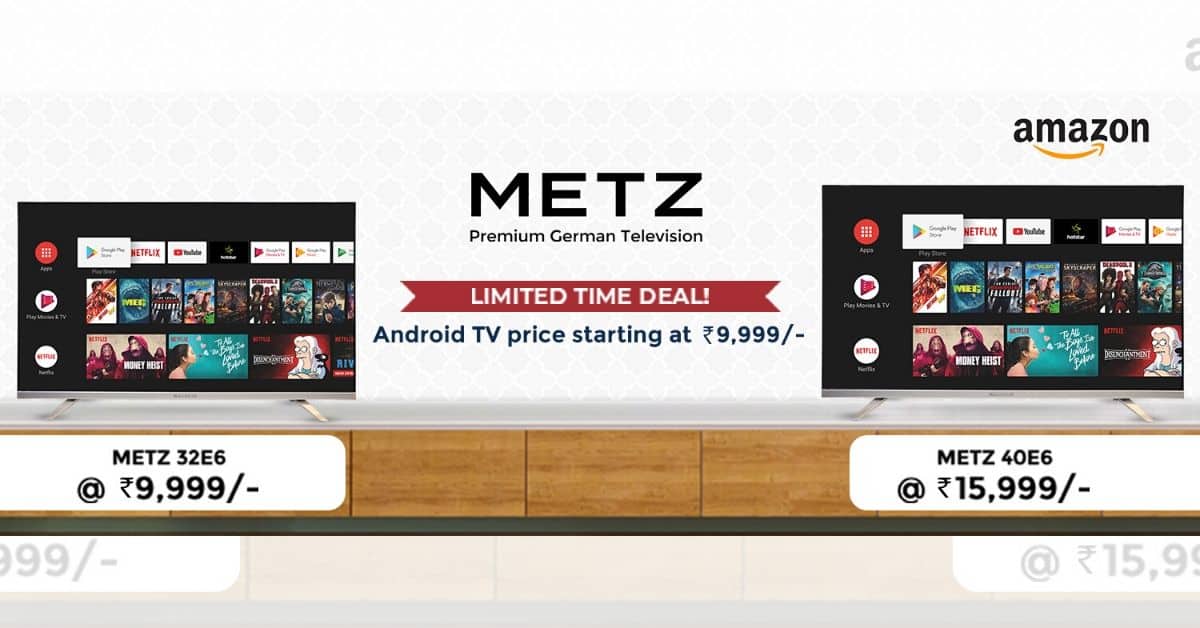 Metz offers special prices as the New Year Bonanza from 24th Dec - 31st Dec 2019