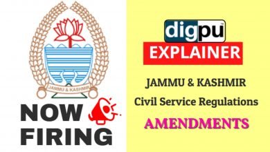 Changes in Jammu & Kashmir Civil Service Regulations