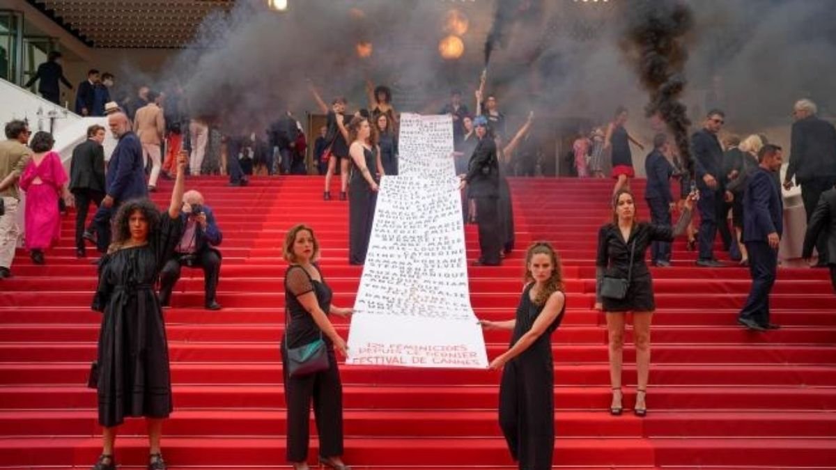 Cannes protest