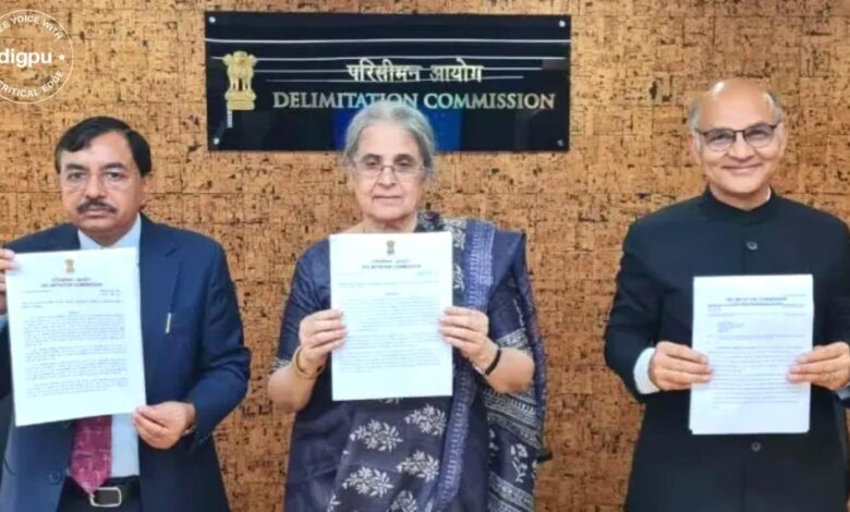 The Delimitation Commission of Jammu and Kashmir signs final order for the delimitation of the union territory.