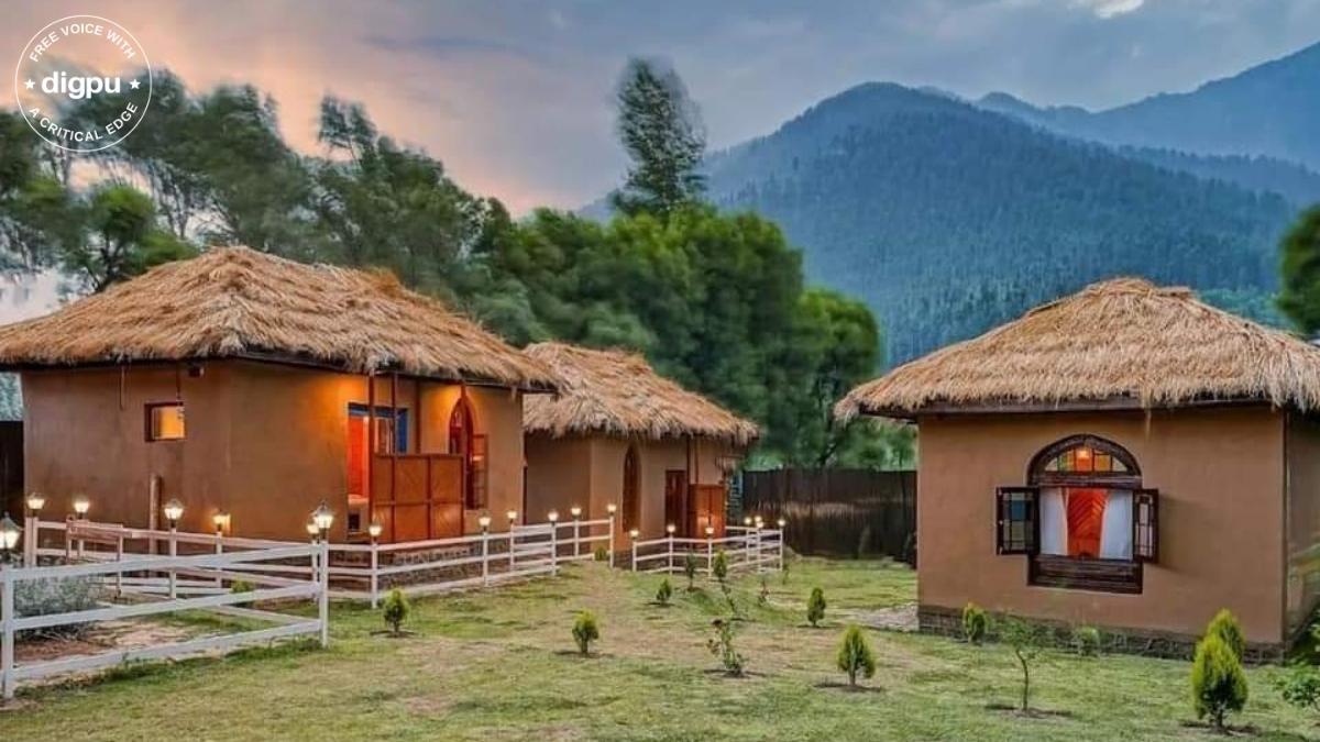 Youngster revives Kashmiri heritage by building mud houses