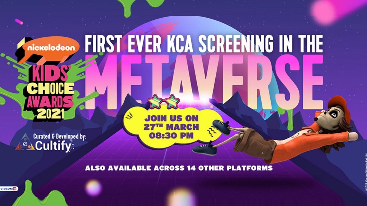 Nickelodeon Kids’ Choice Awards is back in a new avatar: eCultify brings KCA to the Metaverse