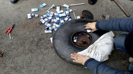 Contrabanda cu țigări din Ucraina merge ca pe bandă