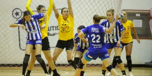 Handbal feminin, Liga Florilor. Fetele de la CS Minaur Baia Mare au obținut a treia victorie în turneul de la Bistrița împotriva CSM Slatina