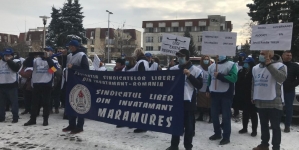 Membrii Sindicatului Liber din Învățământ Maramureș, în grevă de avertisment; Care sunt nemulțumirile