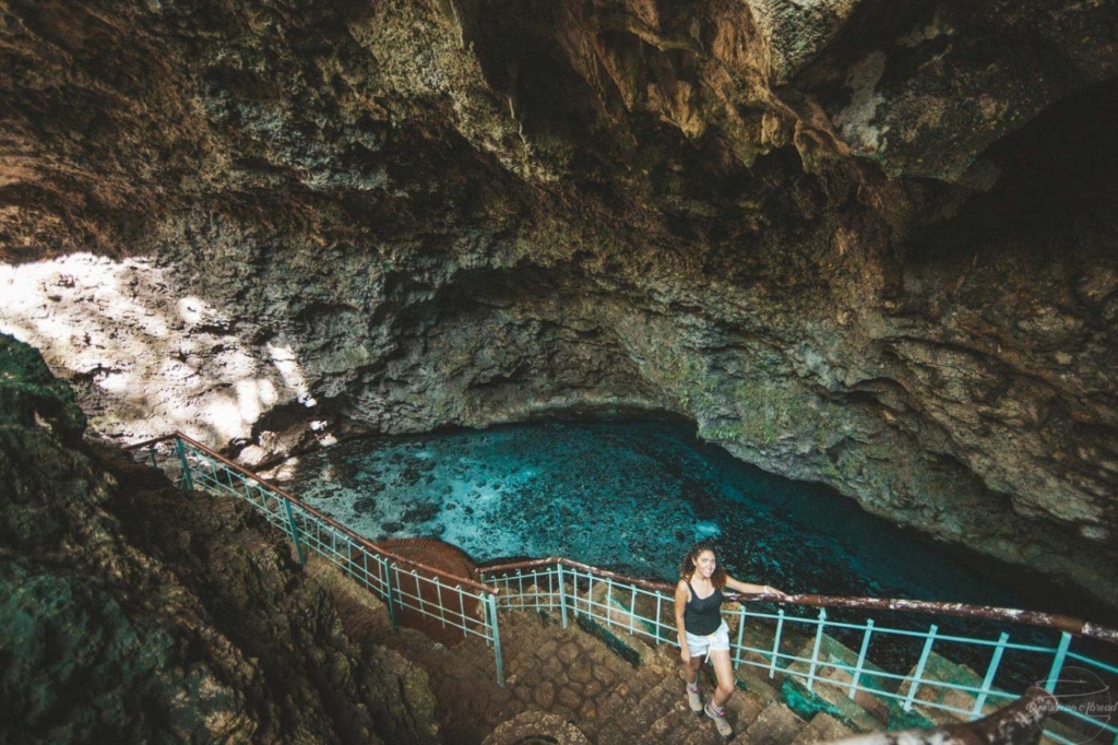 Also known locally in the Dominican Republic as "the eyes", this is the Three Eyes National Park inature reserve, with its open-air limestone cave system with a series of crystal clear lakes.