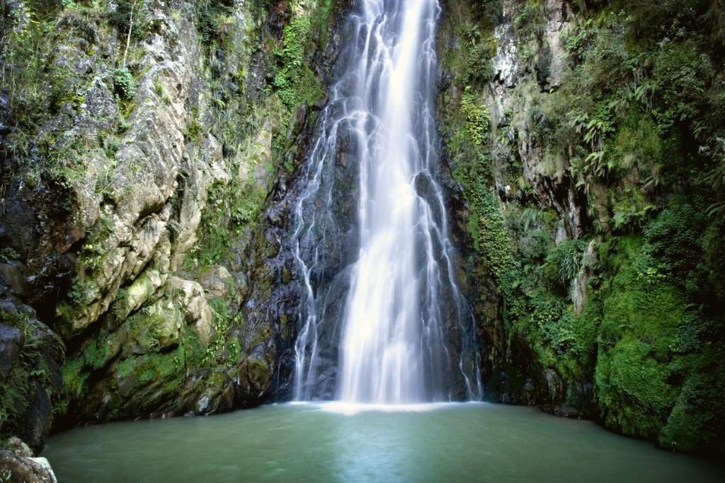 Salto de Aguas Blancas Waterfall, one of the places to visit in the Dominican Republic.