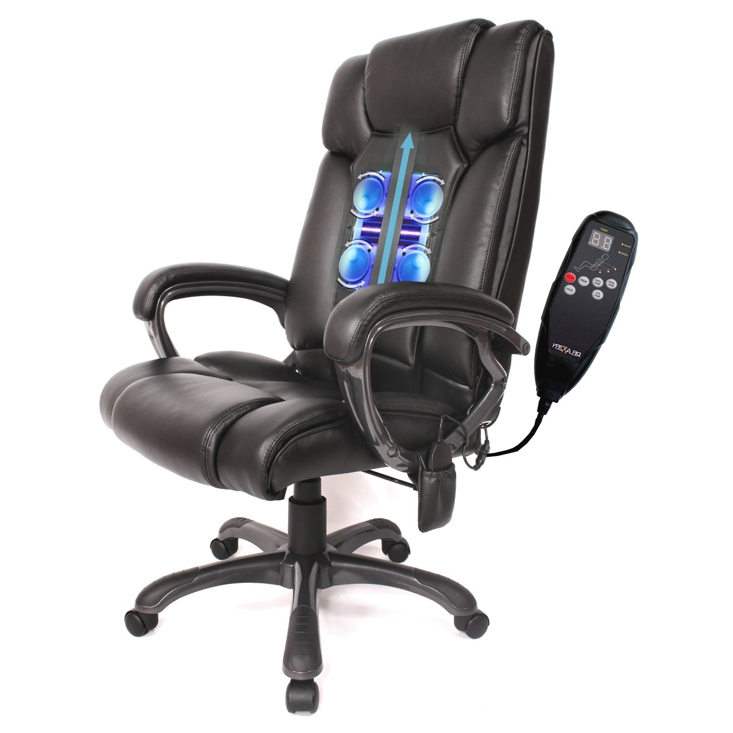 Featured Photo of Leather Executive Office Massage Chairs