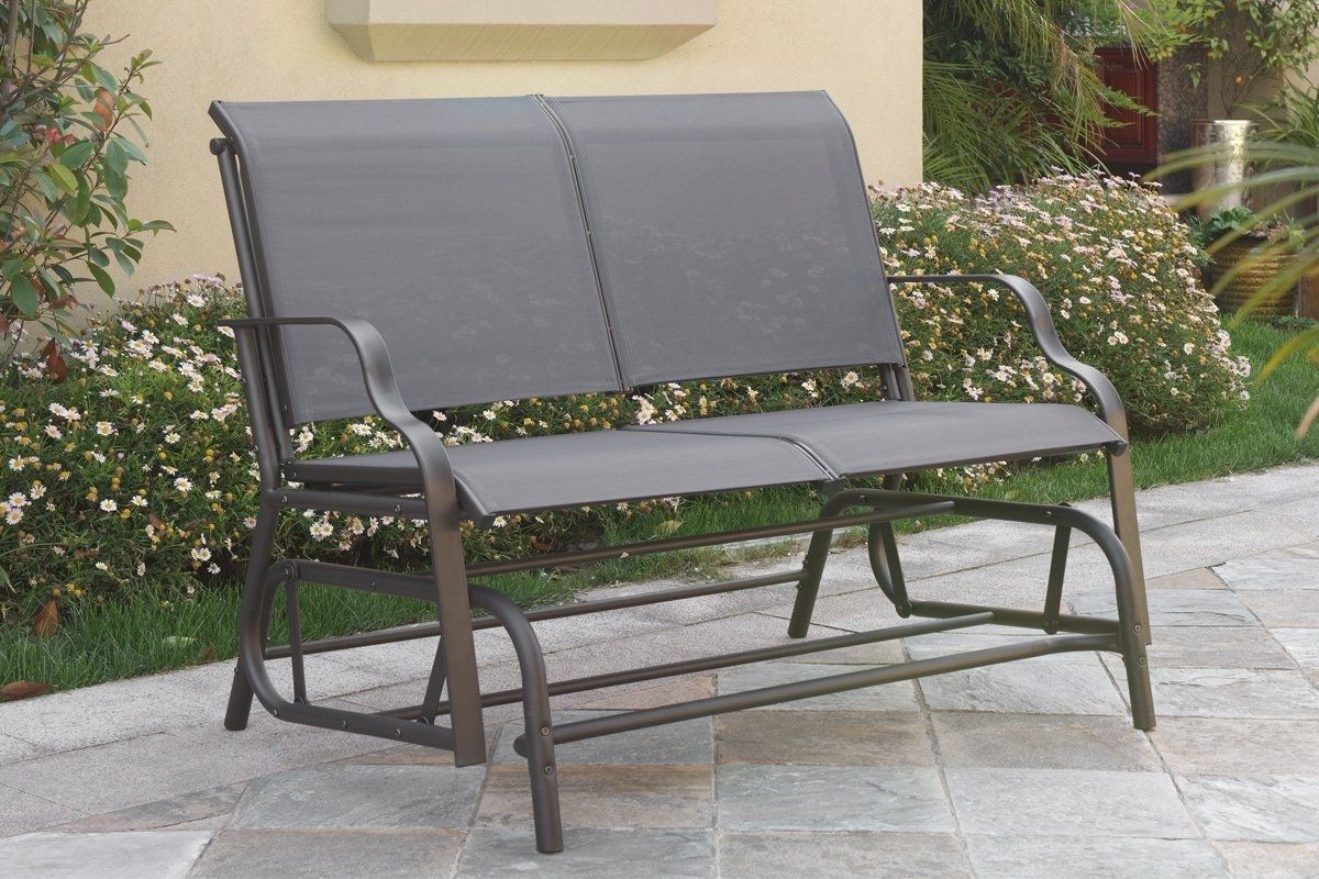 Featured Photo of Patio Furniture Rocking Benches
