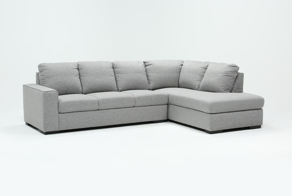 Featured Photo of Lucy Grey 2 Piece Sleeper Sectionals With Raf Chaise