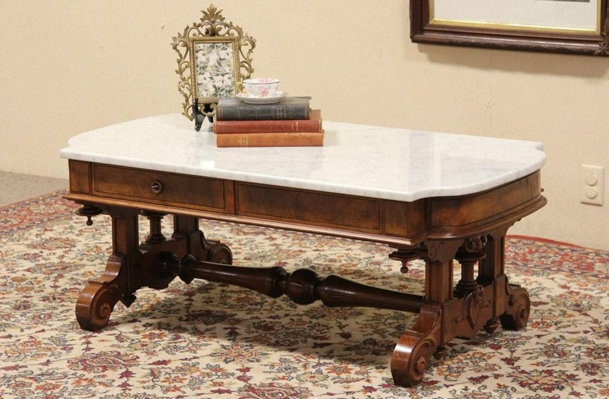 Featured Photo of Smart Large Round Marble Top Coffee Tables
