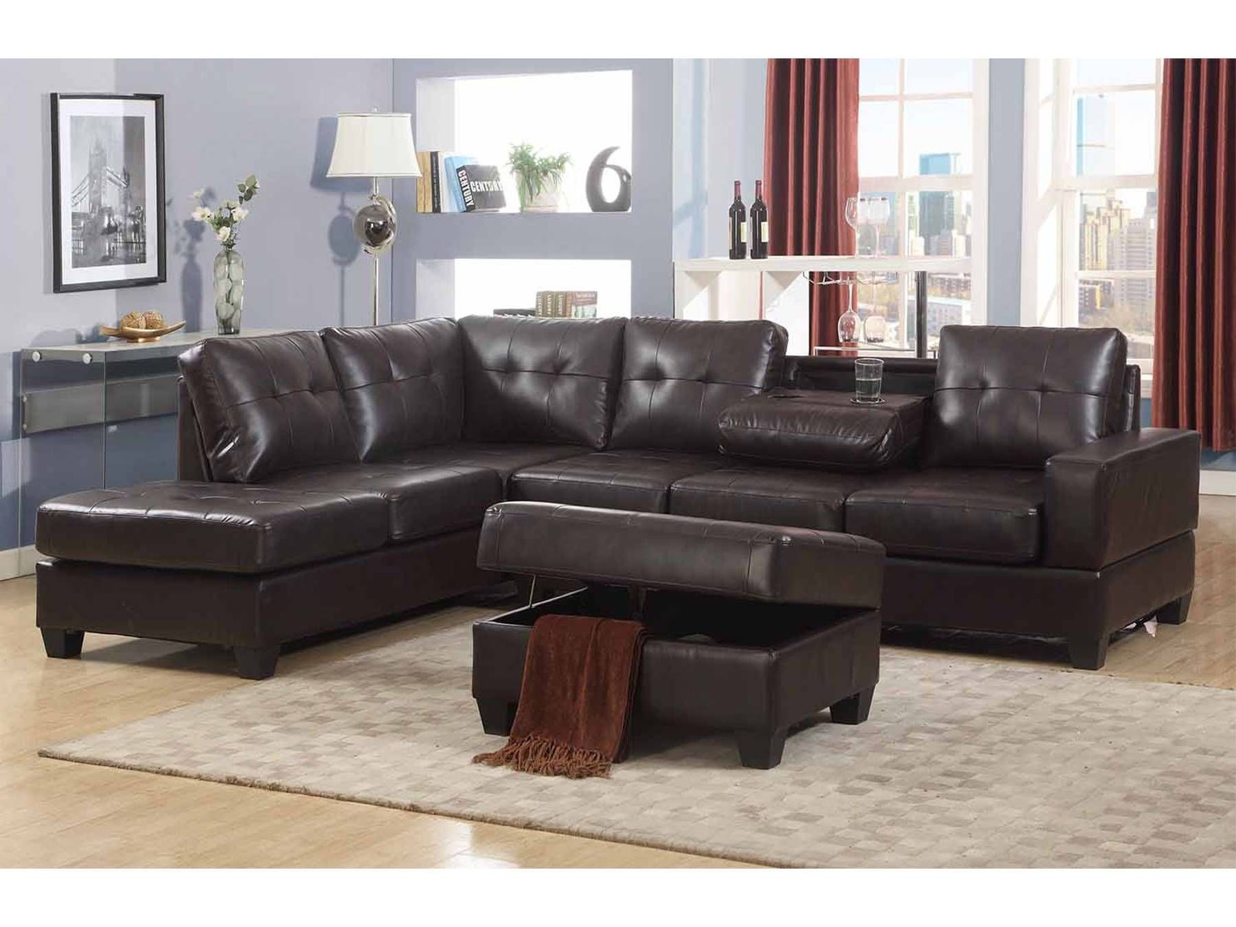 Featured Photo of Nico Grey Sectionals With Left Facing Storage Chaise