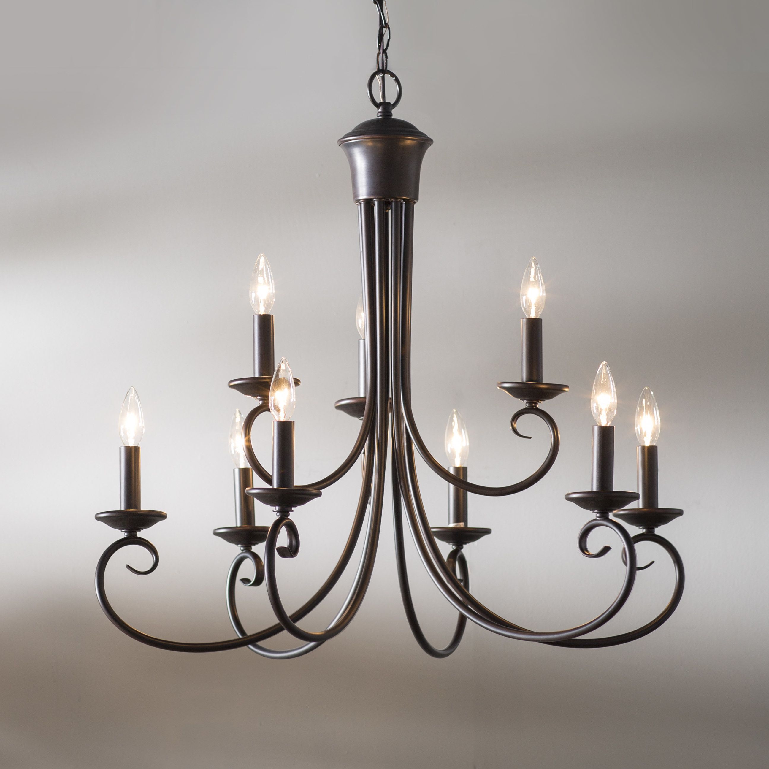 Featured Photo of Kenedy 9 Light Candle Style Chandeliers