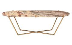 Parker Oval Marble Coffee Tables