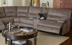 Jedd Fabric Reclining Sectional Sofas