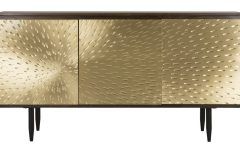 Gunmetal Perforated Brass Sideboards